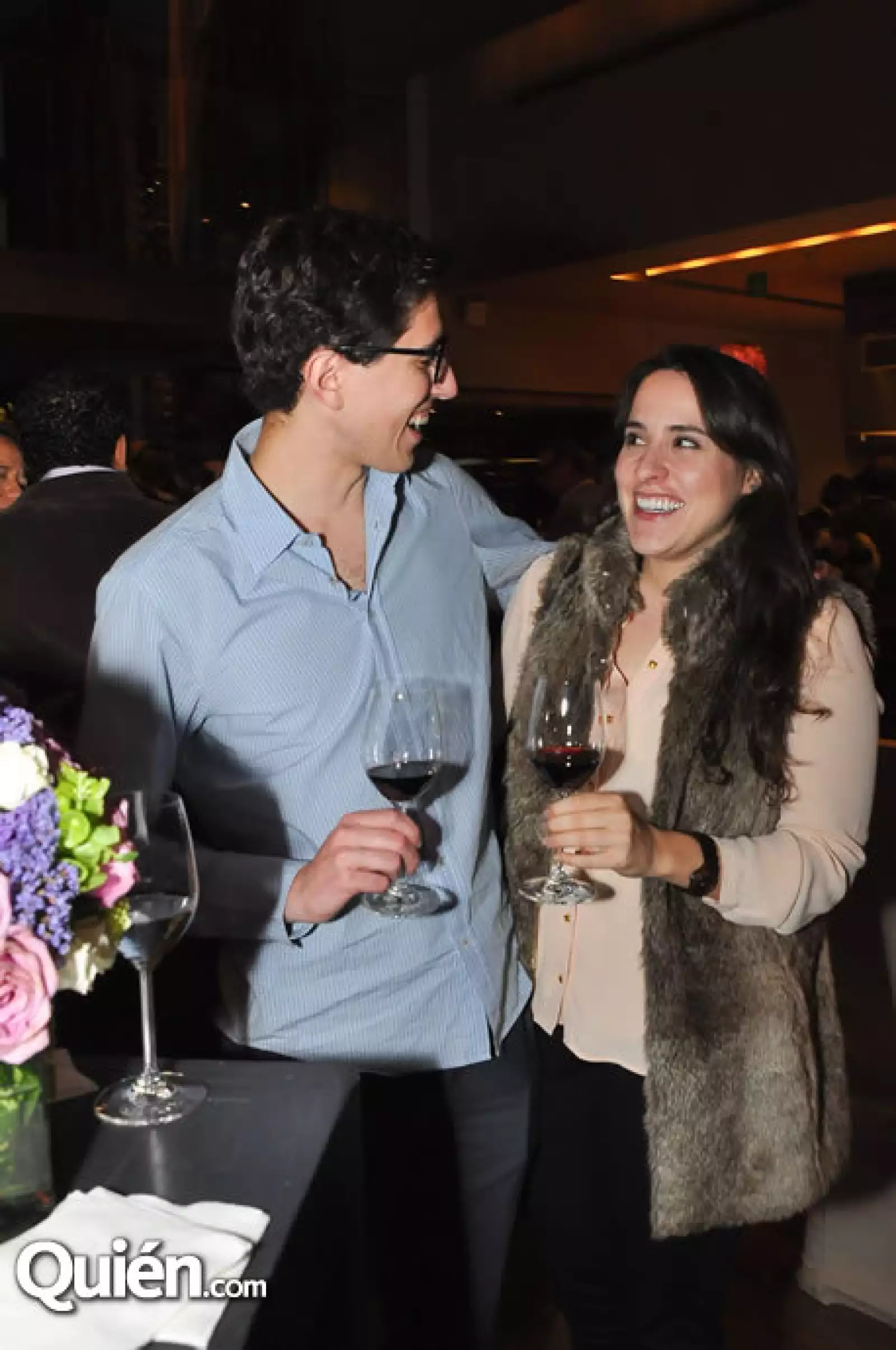 Regina Zirión y Fernando Flores.