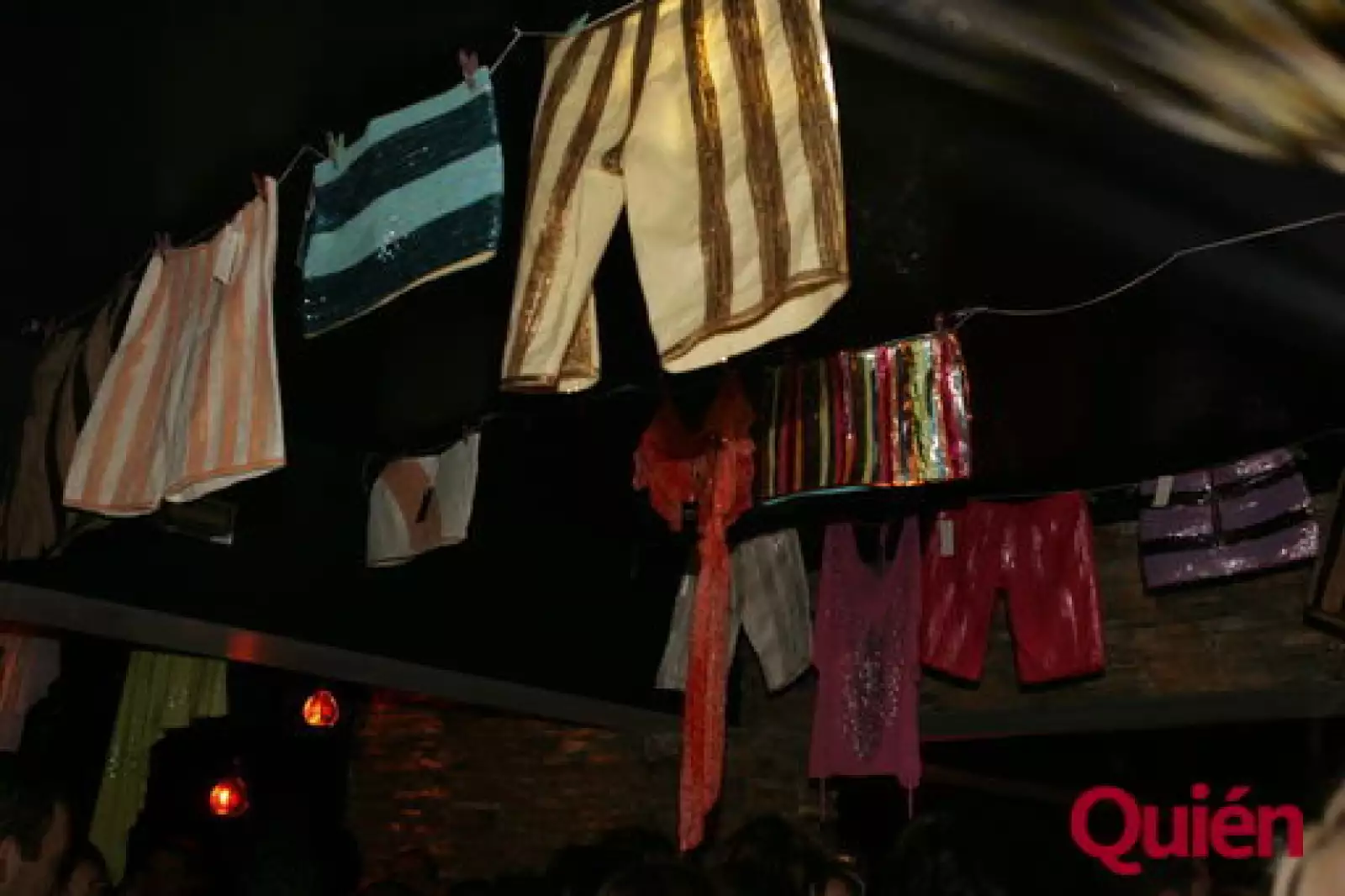 Aspectos. Ropa tendida