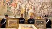 Policía italiana recupera obras robadas de Renoir, Matisse y Cézanne