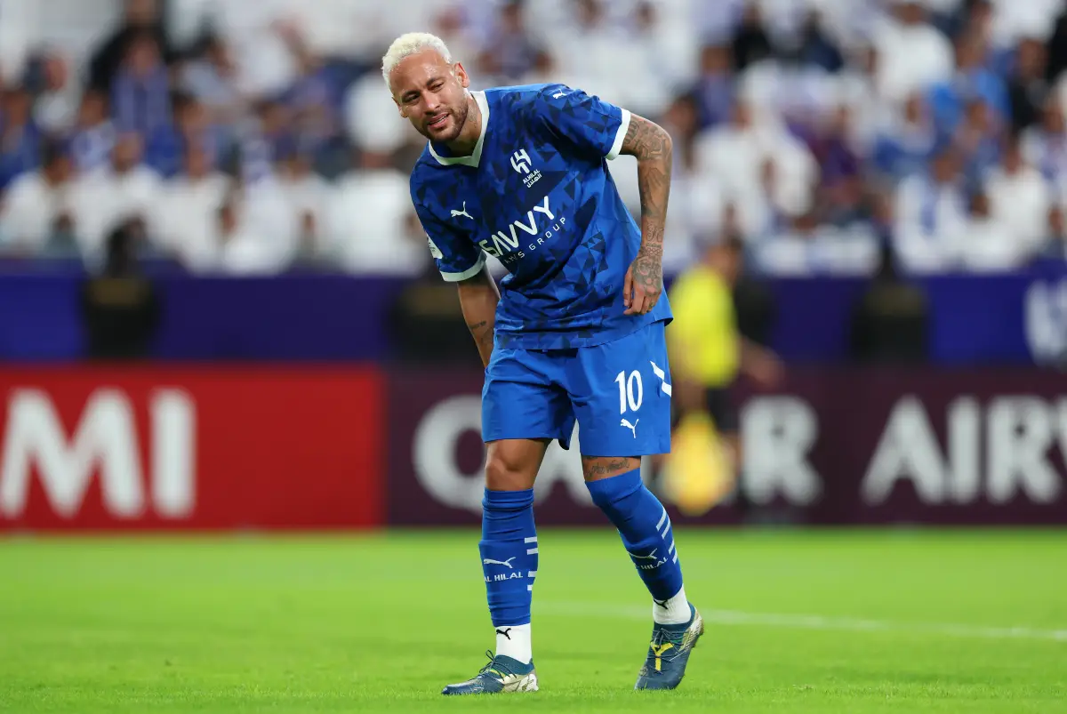 neymar estara de baja por nueva lesion 