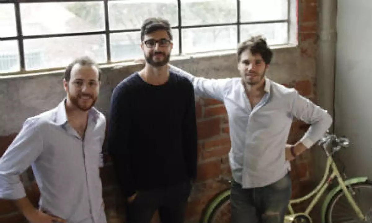 Raffaello Starace, Hassan Yassine y Philippe Cahuzac, fundadores de la compañía. (Foto: Cortesía Gaia)