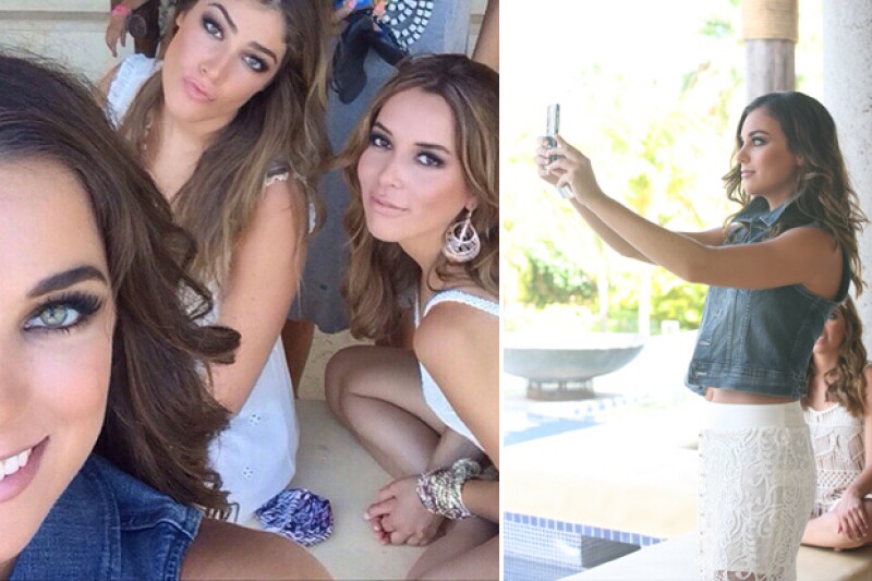 Claudia Gutiérrez dijo estar feliz de haber hecho nuevas amigas durante el viaje.