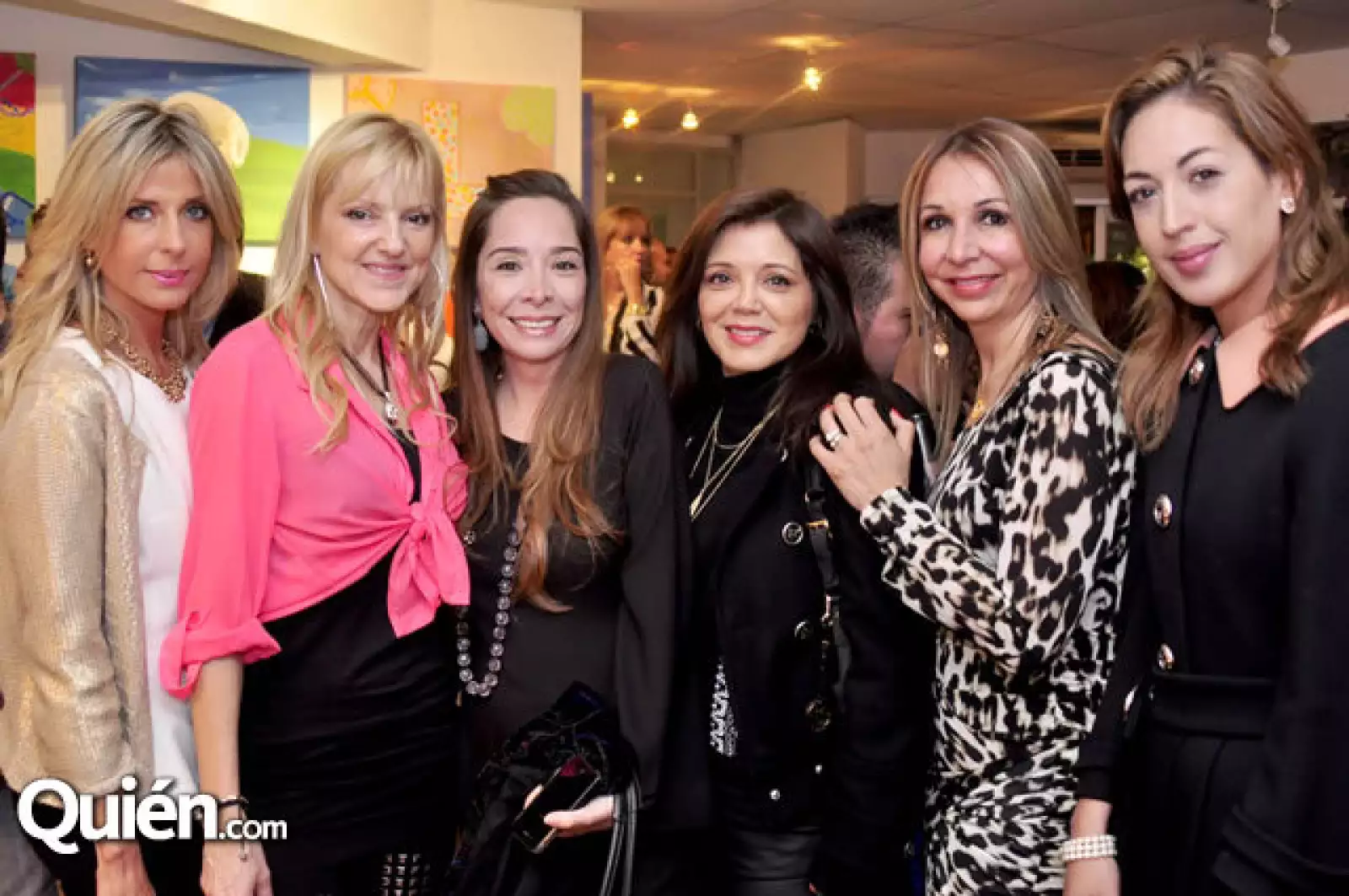 Any Acuña,Georgina Medina,Mercedes Kontos,Raquel San Miguel,Susana Farías y Bárbara Garza