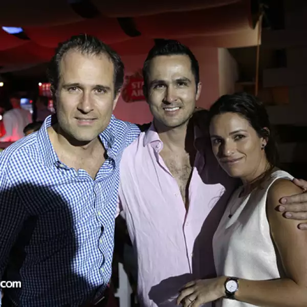 Rodolfo Lebrija, Tico Diner y Michelle Baquedano