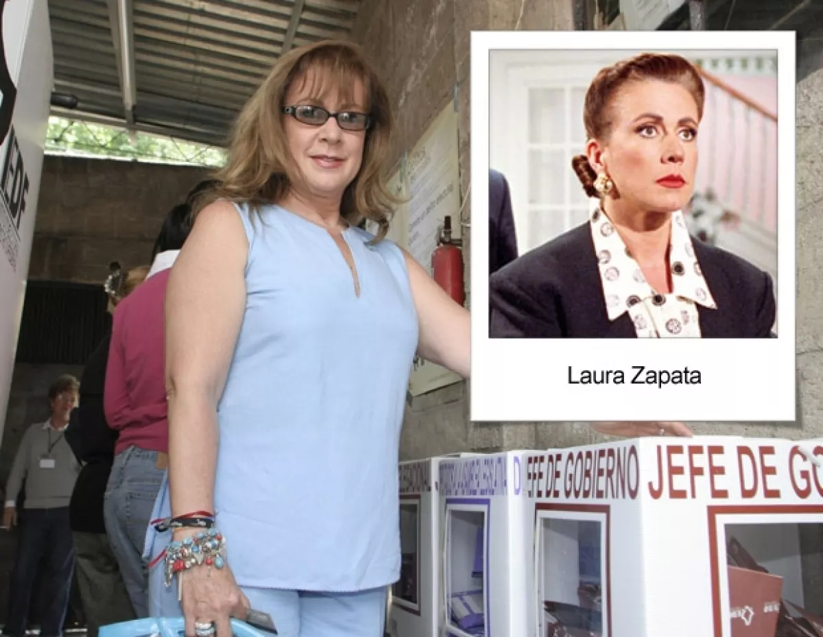 Laura Zapata es hermana de la cantante y actriz Thalía.