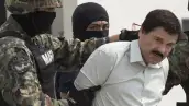 El chapo en su captura el 22 de Febrero del 2014.