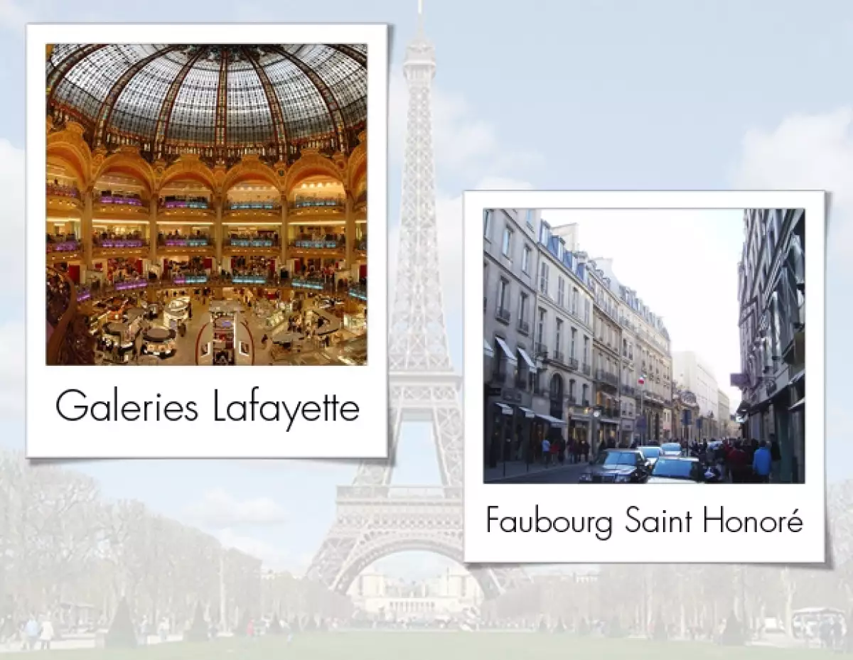 París una parada obligada para el shopping.