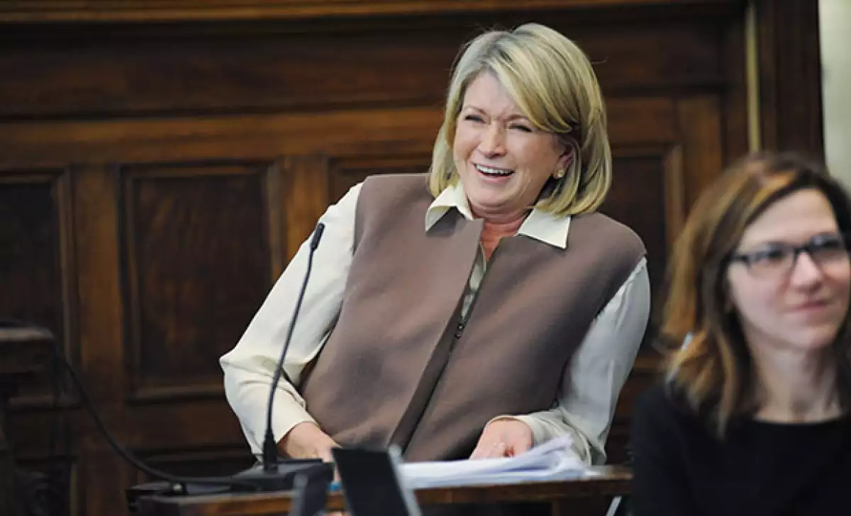 Martha siempre se vio relajada y se dijo inocente de todos los cargos.