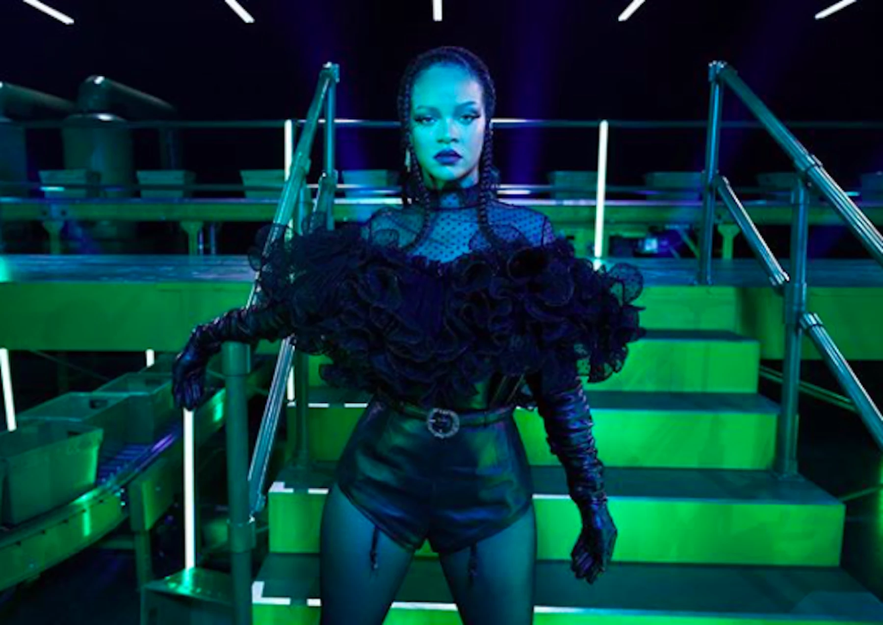 Rihanna durante Savage Fenty Vol. 2.
