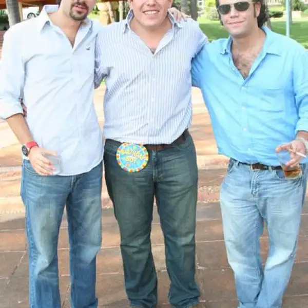 Comida de Rodrigo Gallardo, Mario Romo, Jesús Tavera, José Arámbula