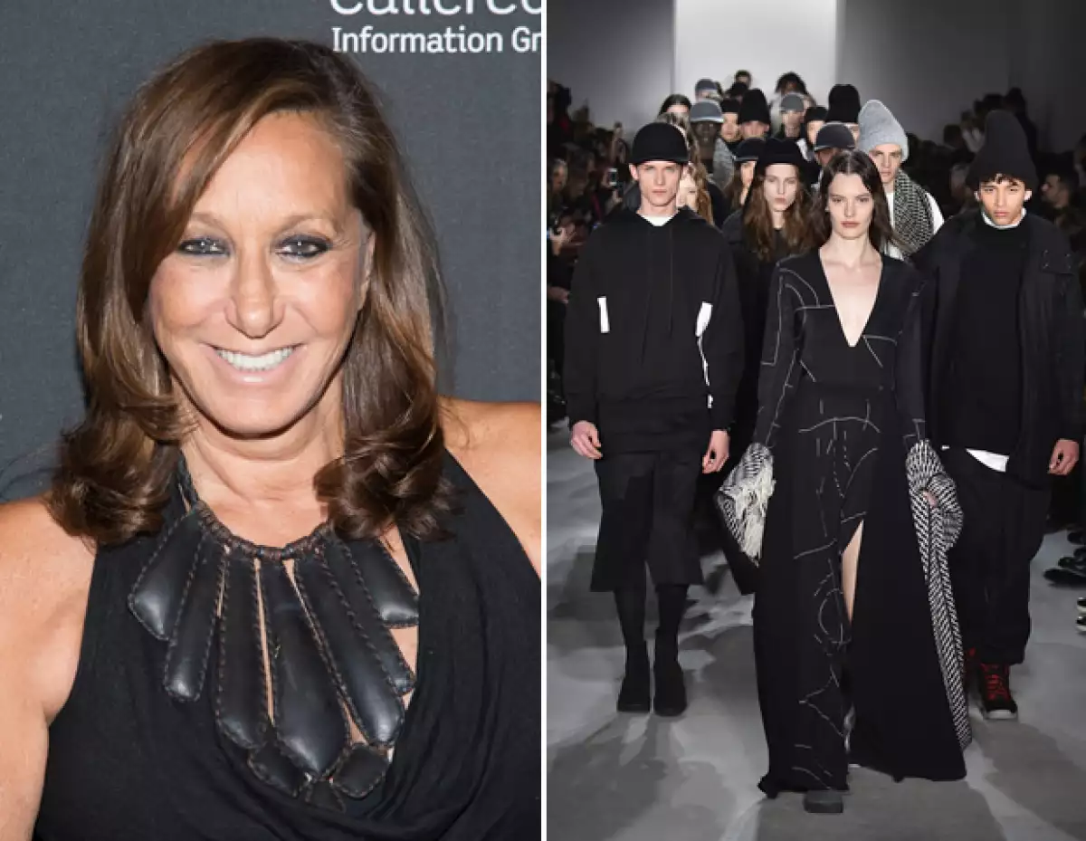 Donna Karan se retira después de 30 años. El desfile en la foto trata de la más reciente colección de Public School, quienes ya tomaron las riendas de DKNY.