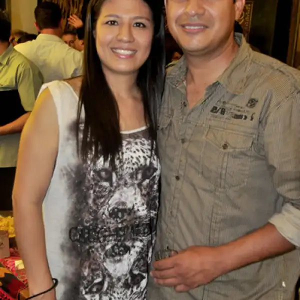 Cynthia Saldaña y Jorge Villarreal