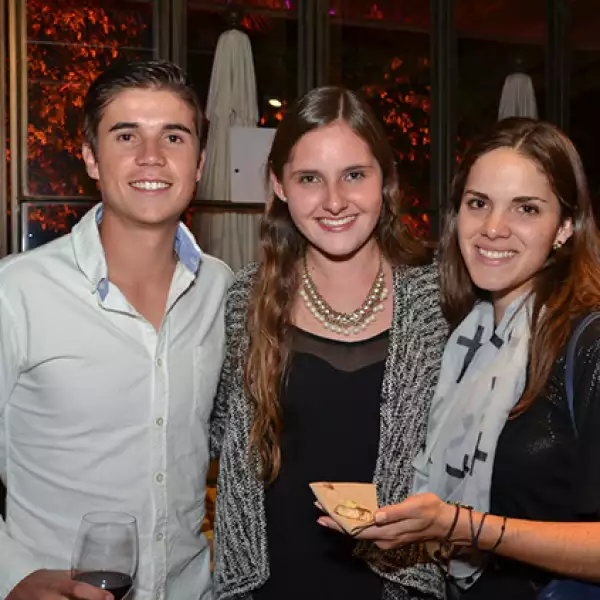 Pablo Osorio,Jimena Camacho y Mariana Carrillo.