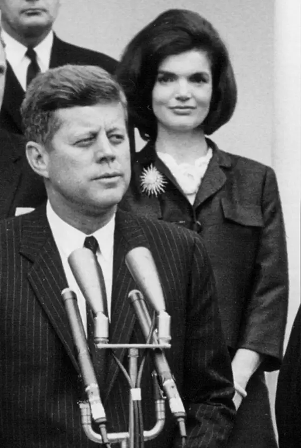 John F. Kennedy y Jackie Kennedy