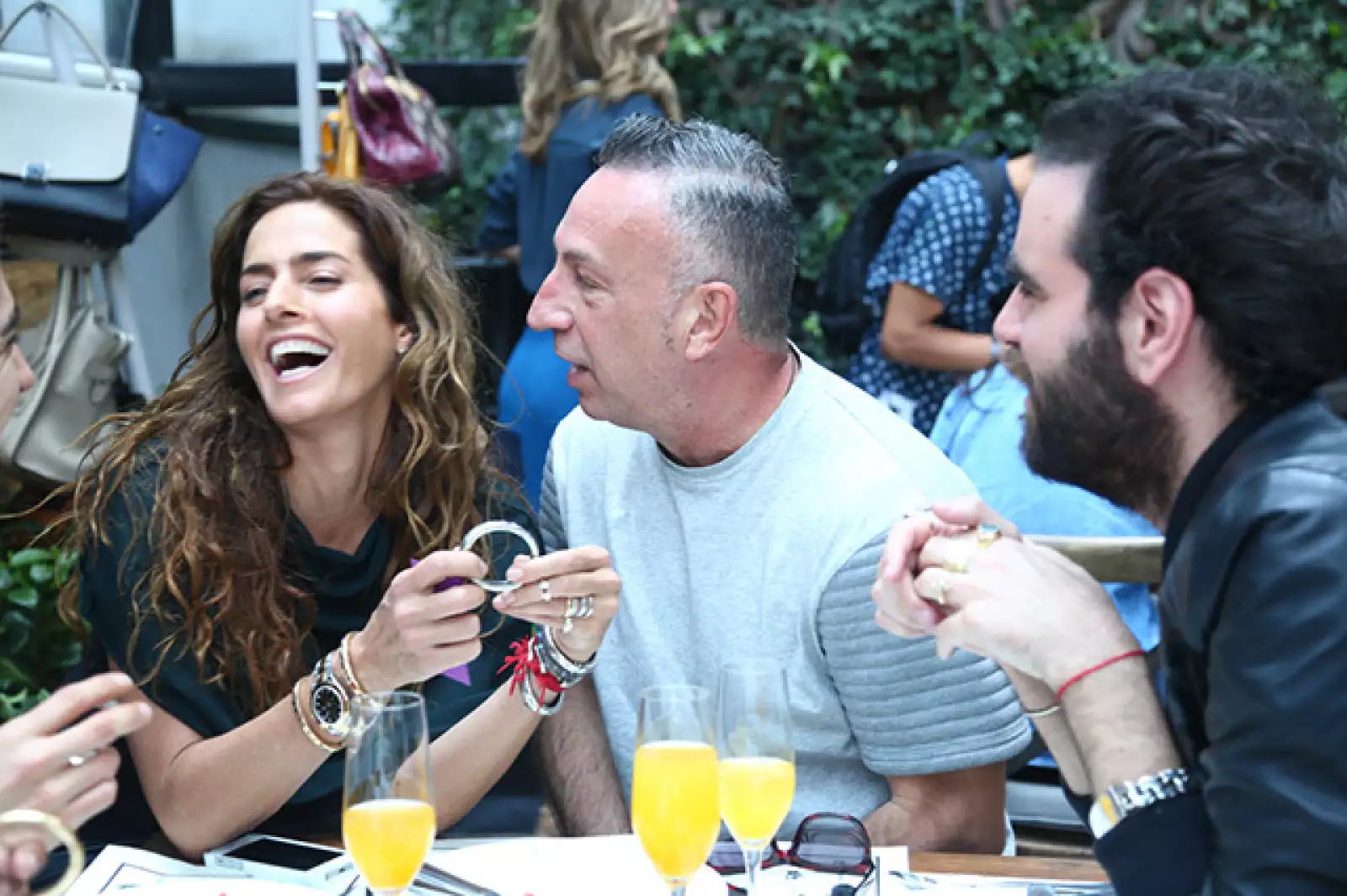 Paola Saad,Juan de Dios Ramírez y Pablo Rivera