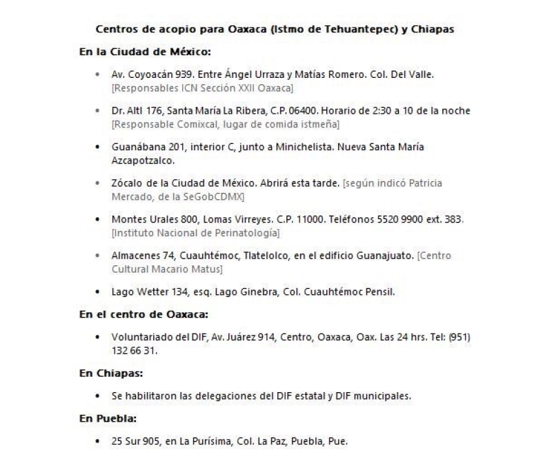 Dónde acudir
