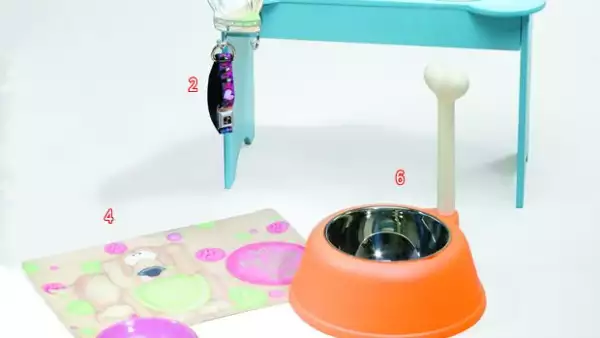 Accesorios de distintos estilos para que la mascota se integre perfectamente a la casa.