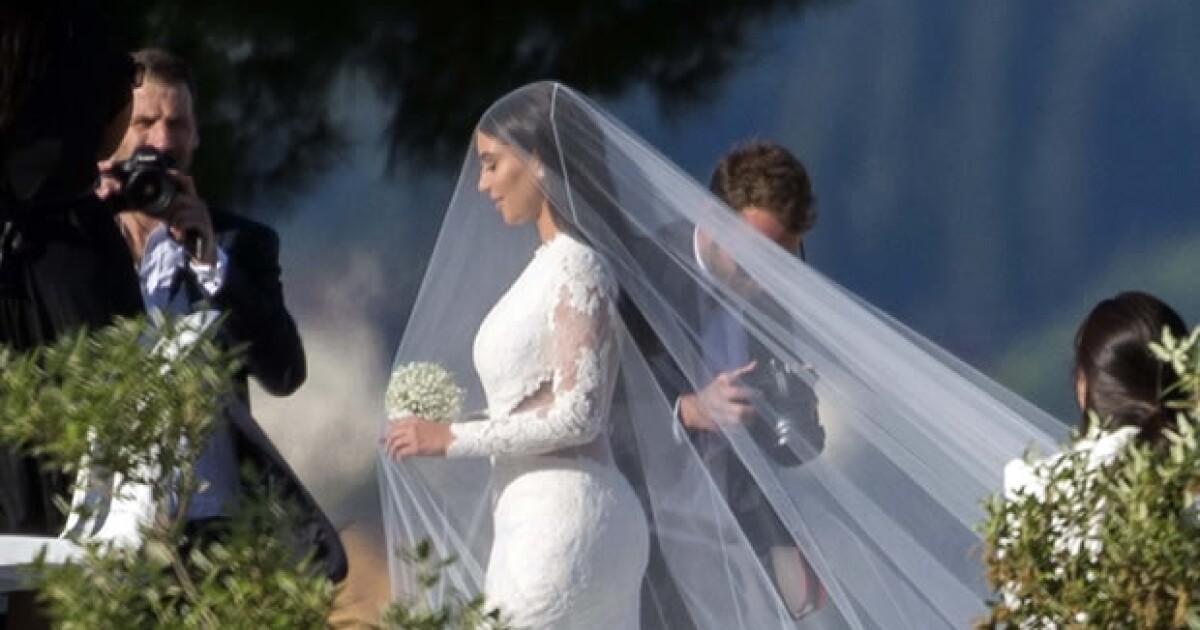 Fotos Kim Kardashian Y Su Vestido De Novia Givenchy