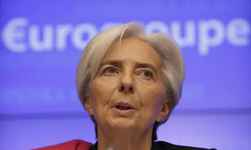 Christine Lagarde dijo que las economías avanzadas debían mantener su apoyo macroeconómico y una política fiscal balanceada. (Foto: AP)