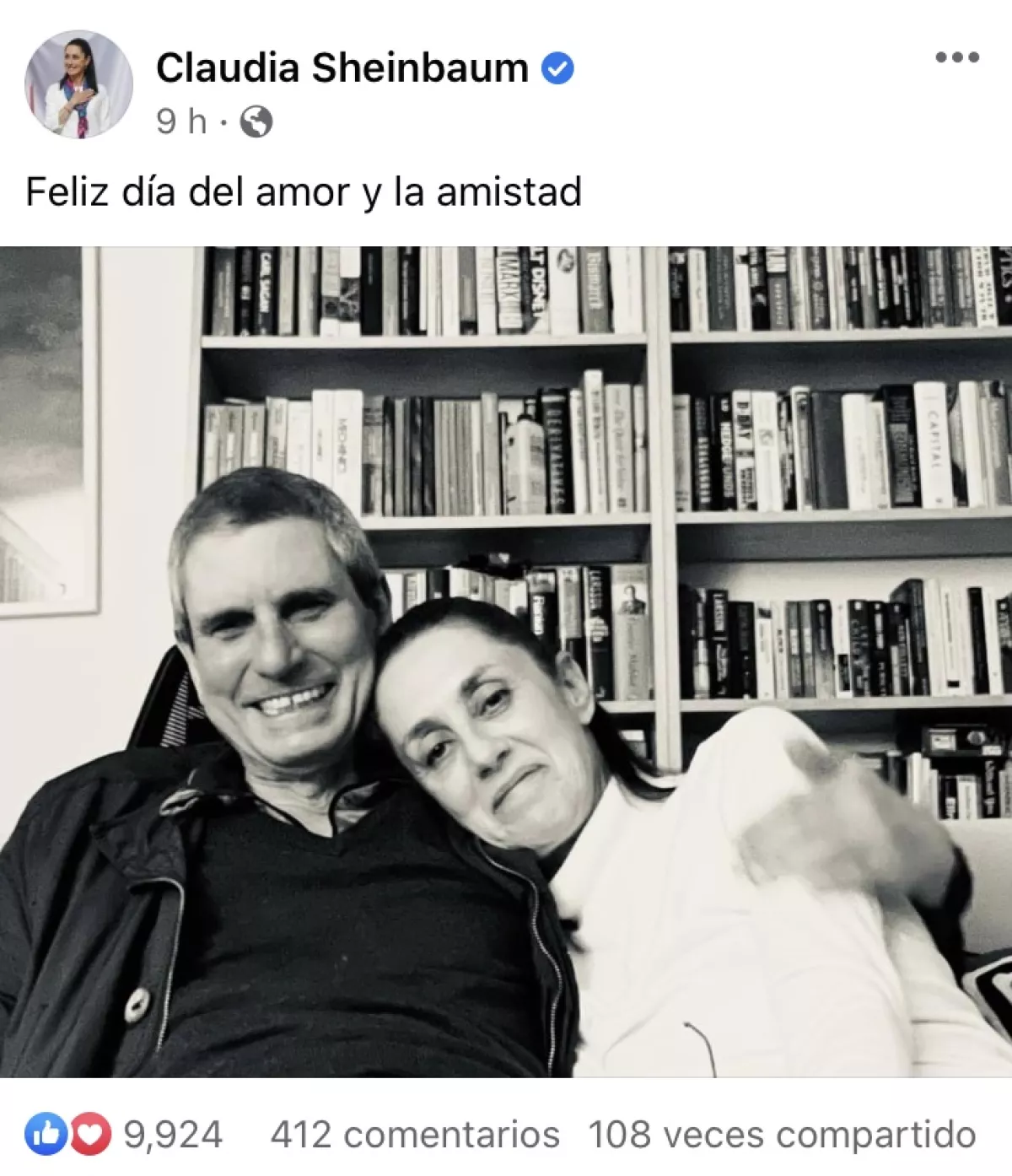 Claudia Sheinbaum y su novio 
