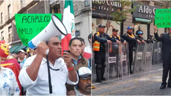 Caravana de Acapulco llega a CDMX