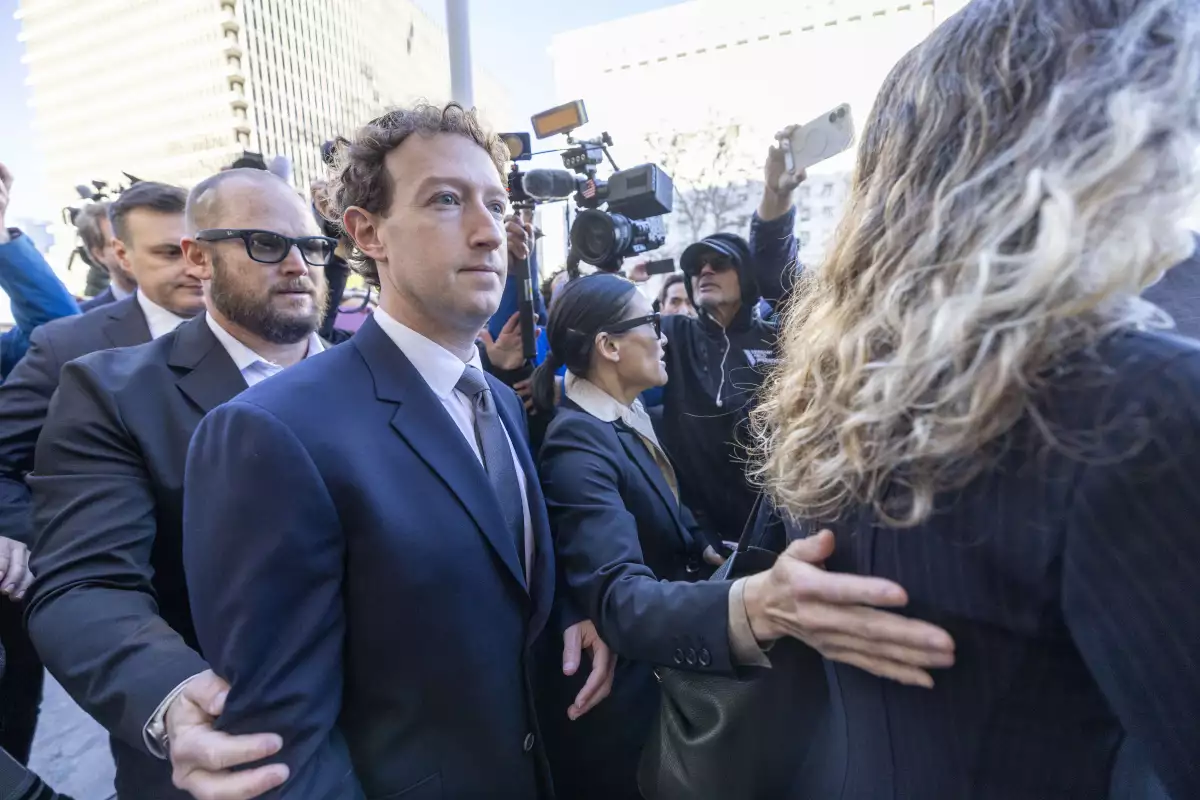 Meta CEO Mark Zuckerberg Testifies In Social Media Addiction Trial