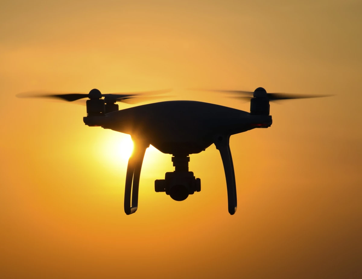 Dron con granadas