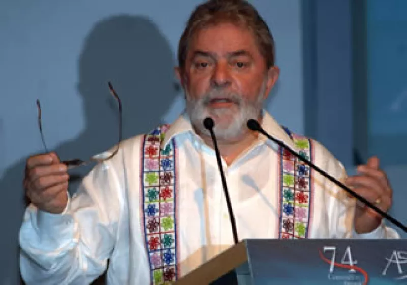 Luiz Inacio Lula Da Silva urgió a México a voltear más hacia Brasil para incrementar las relaciones de negocios. (Foto: Notimex)