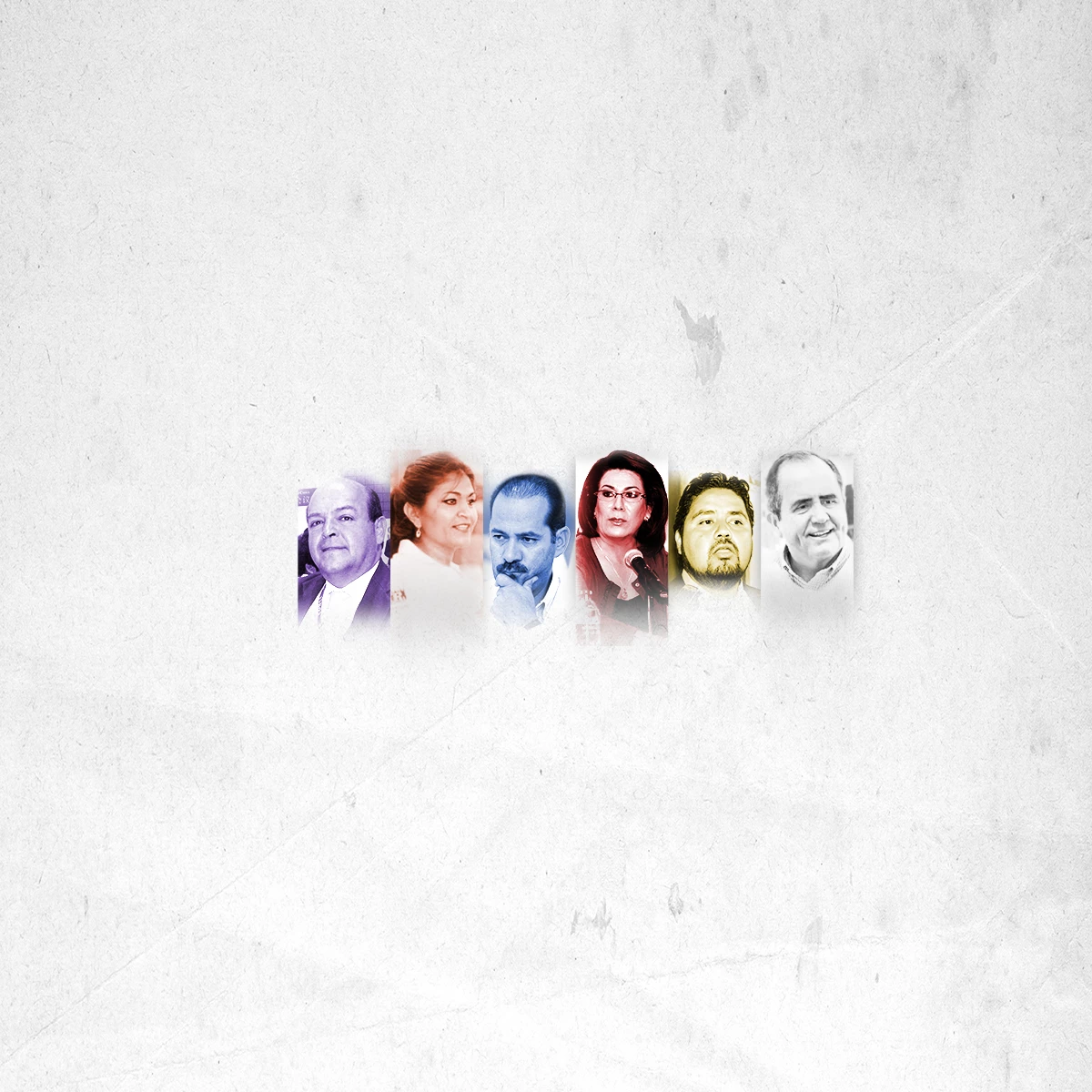 La carrera política de los candidatos a la elección del próximo 5 de junio. (Foto: Ilse Domínguez)