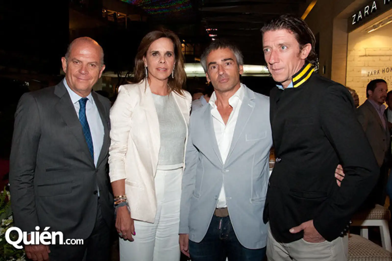Javier Sordo, Ana Paula de Haro, Raúl Pérez y Nicolás Vallejo-Nágera