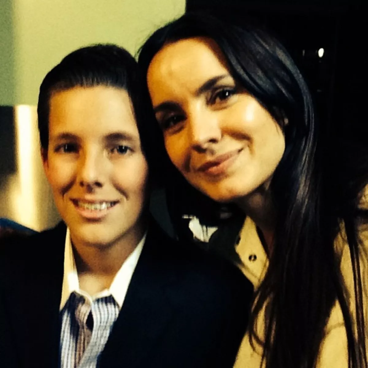 Alejandra es la gran cómplice de su hijo Luis Manuel.