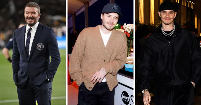 Brooklyn-Beckham-no-se-reunió-con-David-y-Romeo-Becham a pesar de estar en la misma ciudad