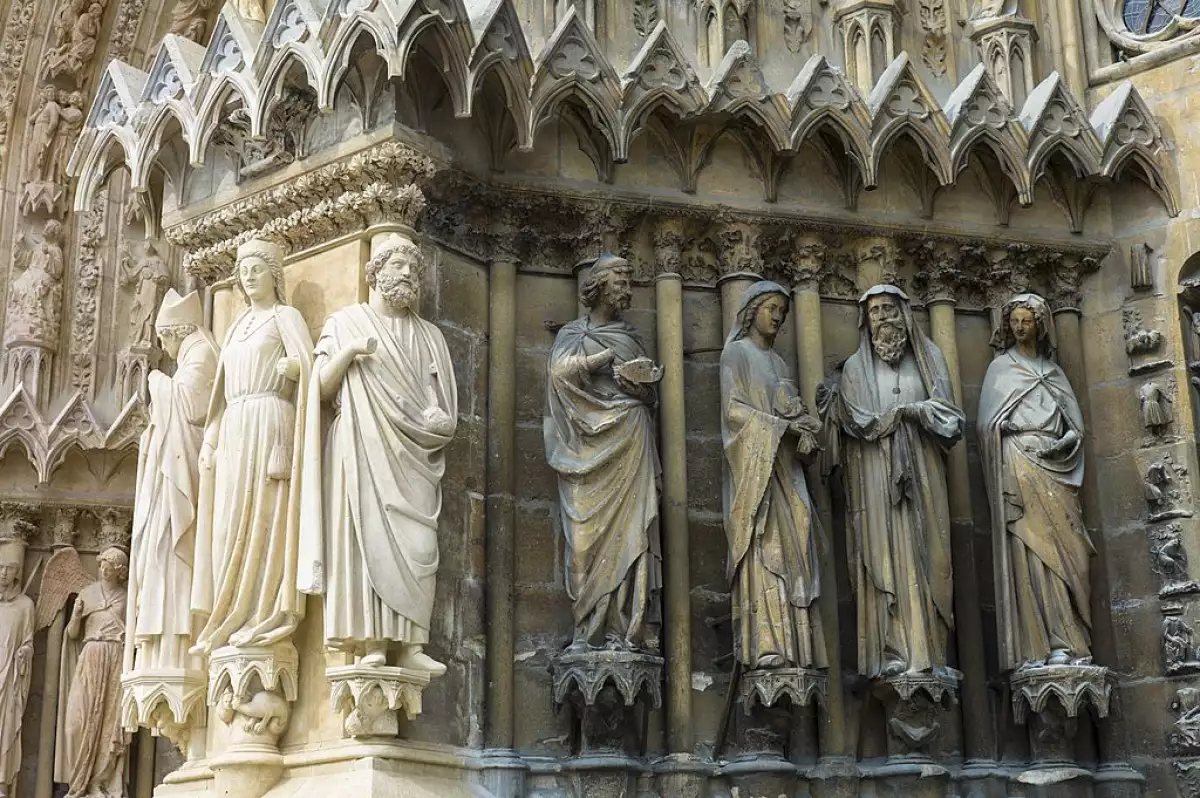 Reims Cathedral, Champagne-Ardenne, France