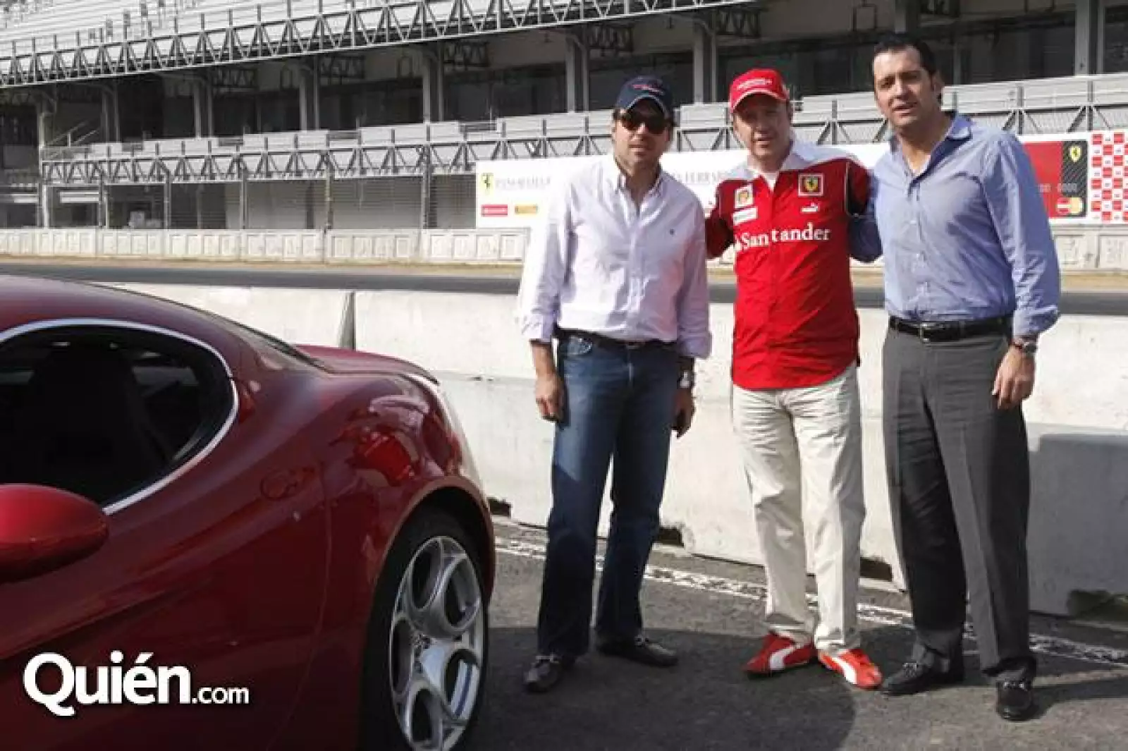 Gerardo Peralta,Rodrigo González y Alejandro Alonso