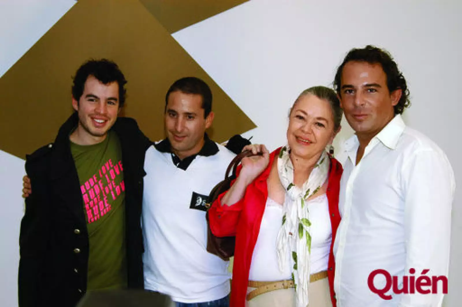 Rodrigo Peñafiel, Moisés Micha, Patricia Swoane, Eugenio López