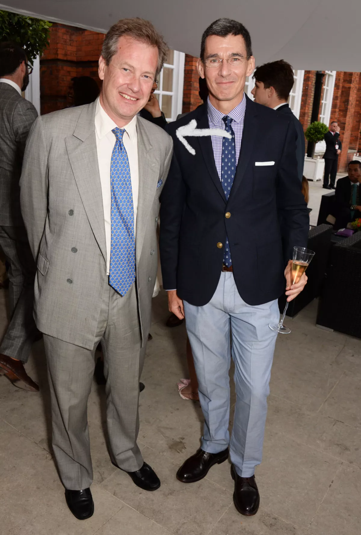 Dockers Host Drinks Reception At Kensington Palace On The Eve Of 'Dockers Flannels For Heroes' Cricket Match