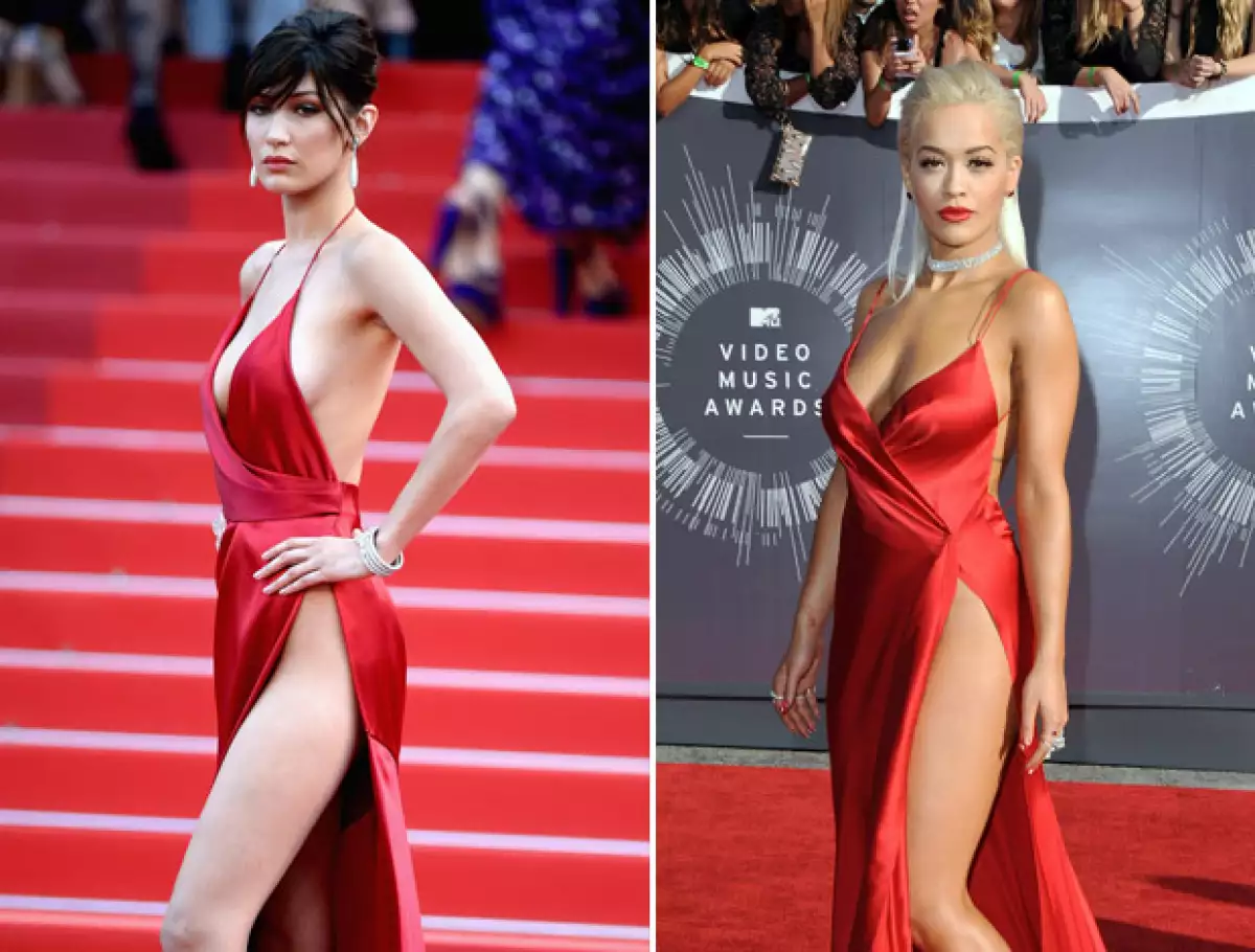 Mientras que Bella usó un Alexandre Vauthier, Rita se inclinó por un Donna Karan.