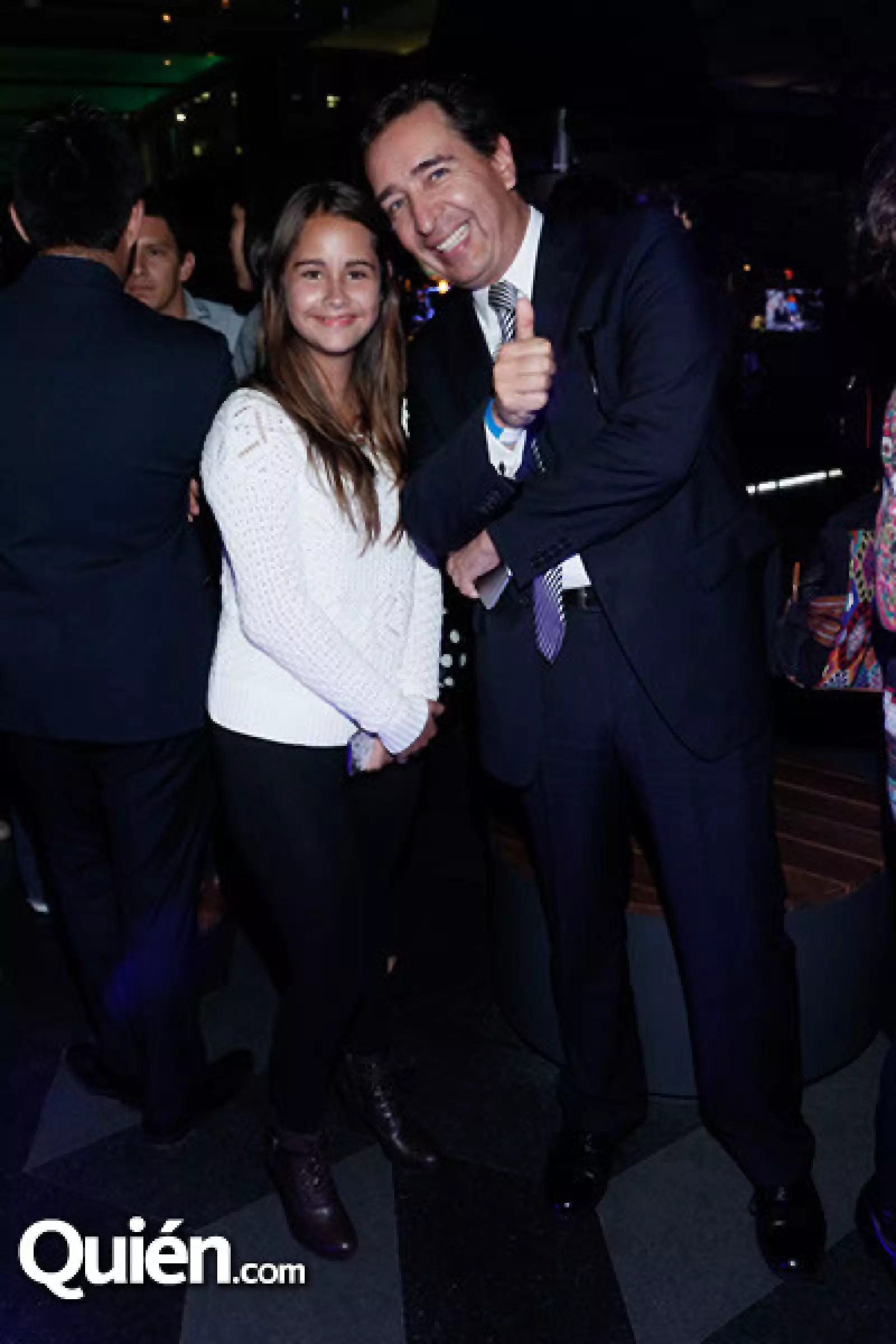 Paulina Fuchs y Antonio Crestani.