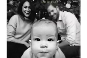 Meghan, Archie y Harry