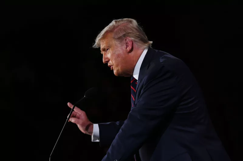 Donald Trump And Joe Biden Participate In First Presidential Debate
