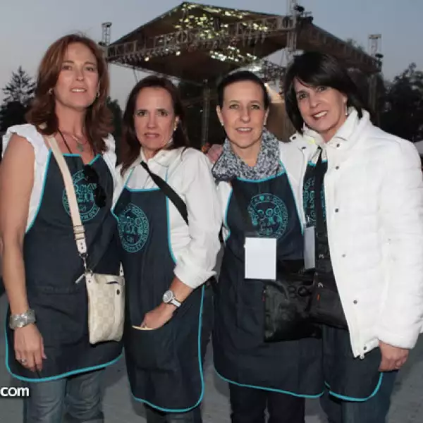 Claudia Fernández, Alejandra Isa, Maritere Isoard y Tita Martín