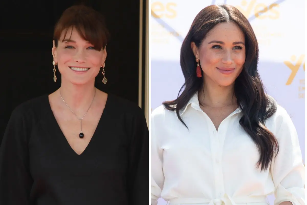 Carla Bruni y Meghan Markle