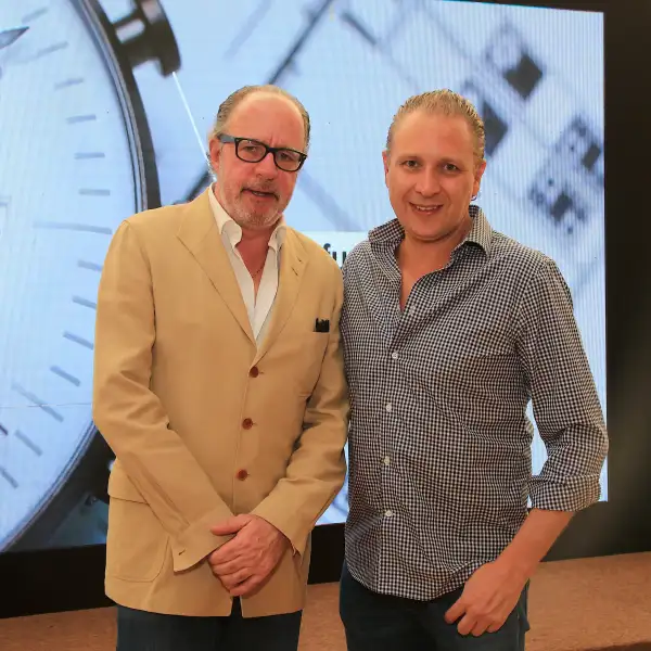 Luis Peyrelongue y Gabriel Chimely 