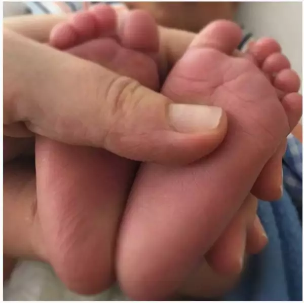 Esta es la primer foto de Diego.