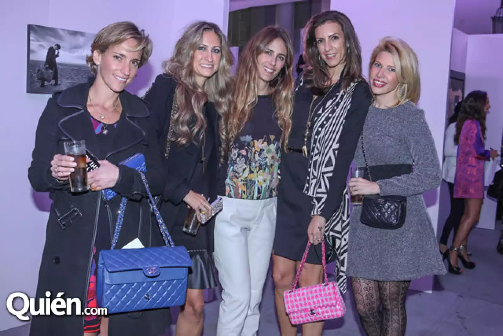 Ximena Patin, Pixie Devlyn, Erika Basabe, Celia Daniel y Beatriz Pasquel