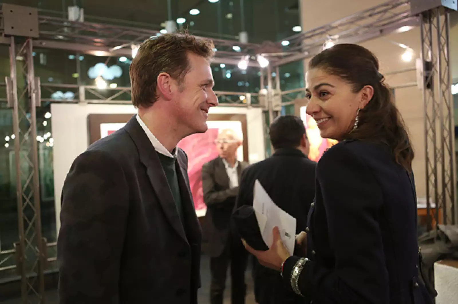 Miguel Alba y Gabriela Figueróa