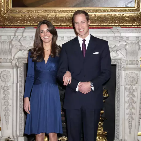 Clarence House Announce The Engagement Of Prince William To Kate Middleton