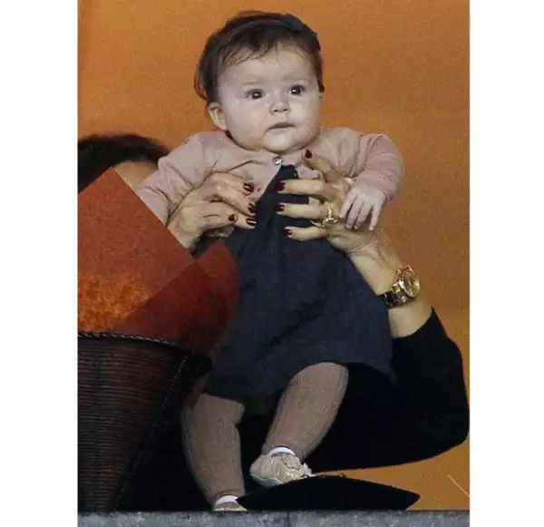 Harper Seven ya es toda una mini fashionista.