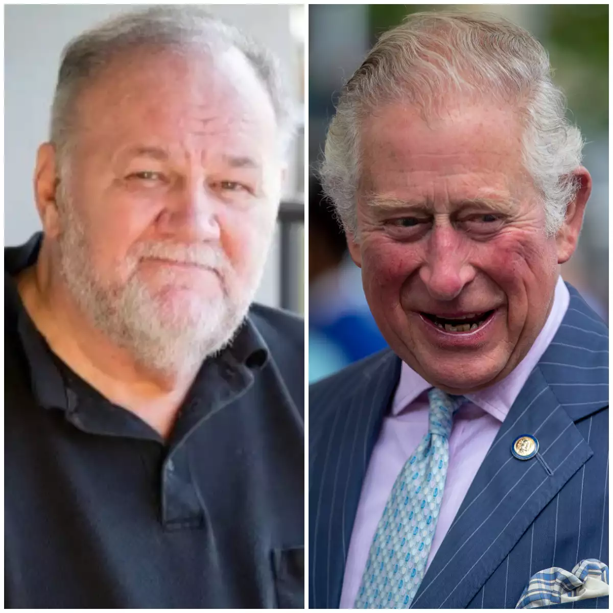 Thomas Markle y el príncipe Carlos