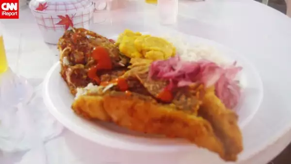 Galapagos pescado frito